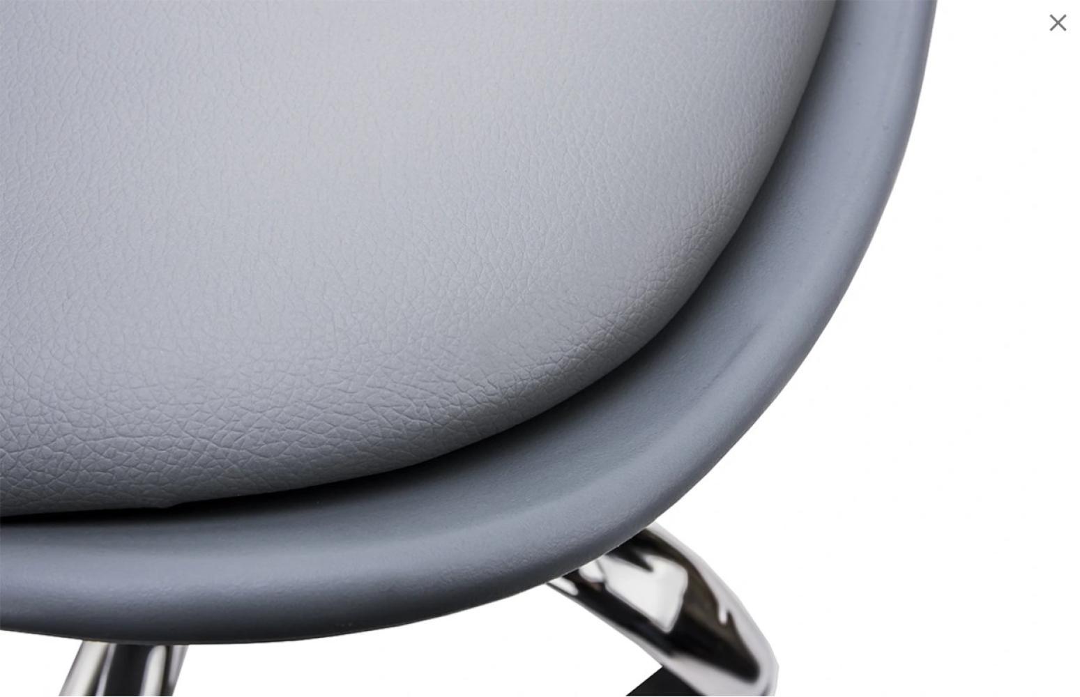 Офісне крісло Bonro B-487 з екошкіри на колесах Сірий (132-76-42300039) - фото 7 Офісне крісло Bonro B-487 з екошкіри на колесах Сірий (132-76-42300039) - фото 7