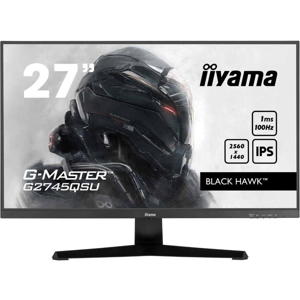 Монітор ігровий IPS Iiyama G2745QSU-B1 безрамковий екран 27" Чорний (fcd7ffaa)