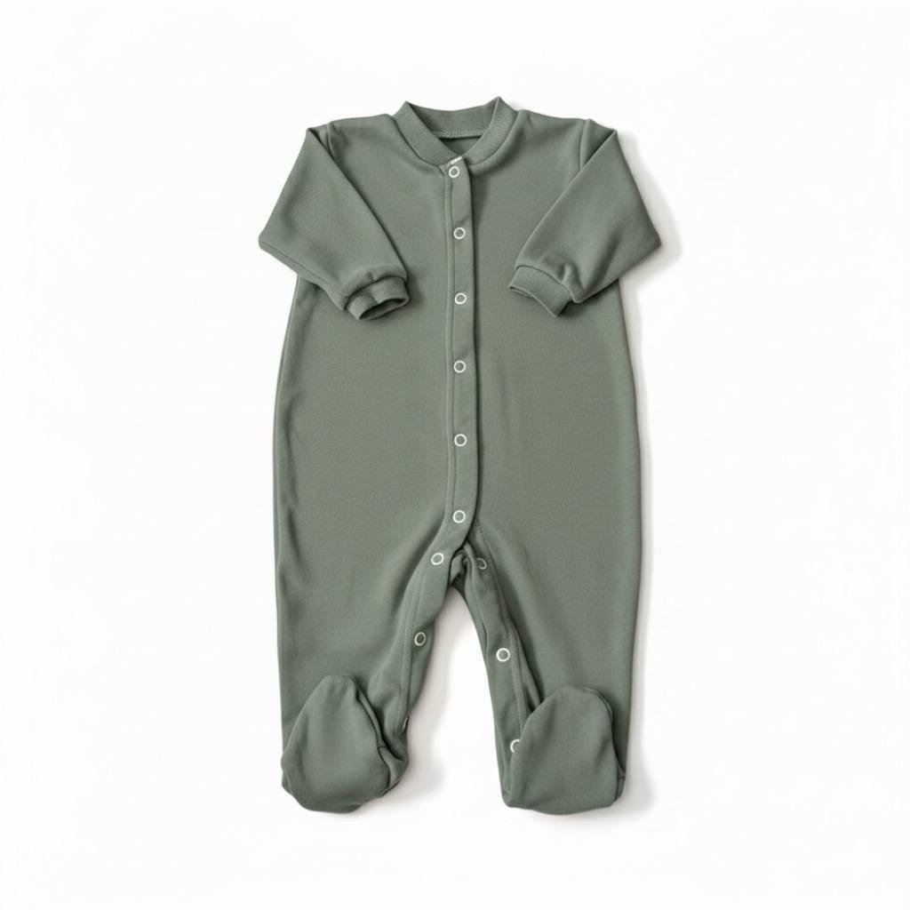 Чоловічок дитячий бавовняний унісекс р. 68 Фісташка