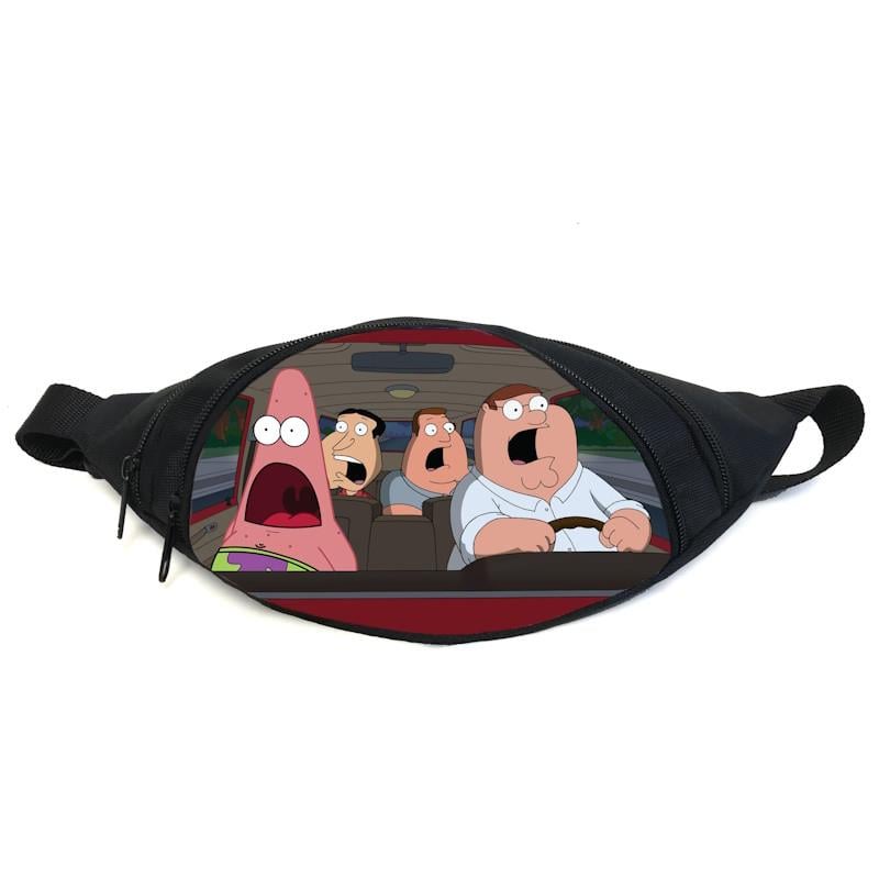 Поясна сумка-бананка Грифіни GB-Family Guy 020 Чорний (2199353980)