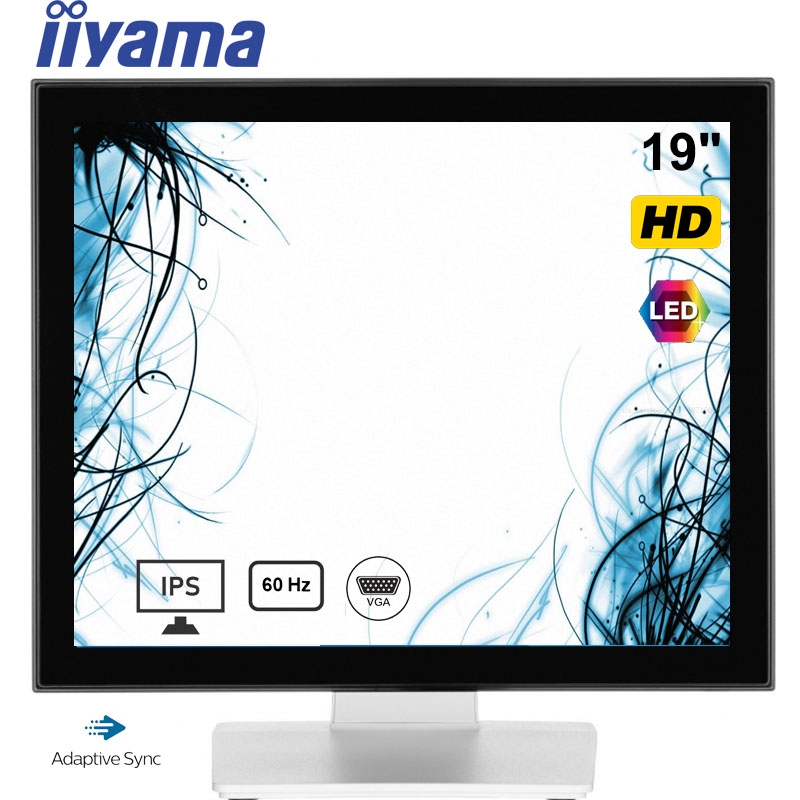 Монітор Iiyama T1932MSC-W1SAG сенсорний IPS 1280x1024 SXGA (tf6319) - фото 5