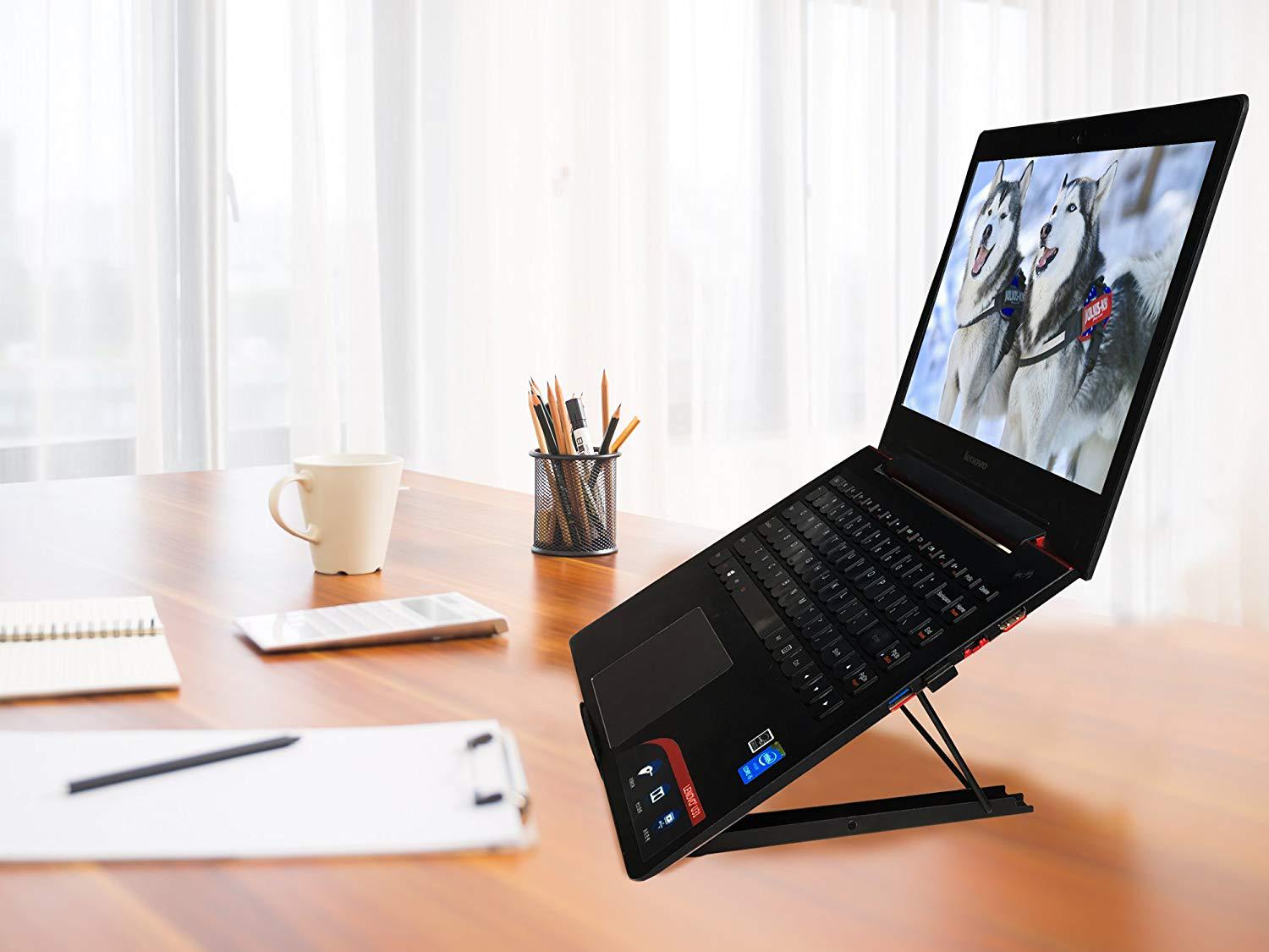 Регульована підставка на 6 рівнів для ноутбука (Tablet Laptop Stand-6) - фото 9