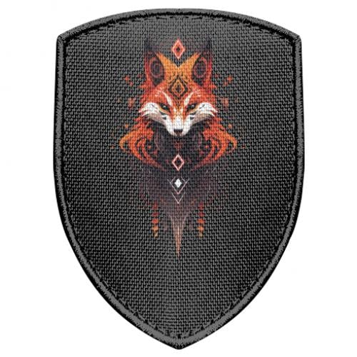 Шеврон щит Этно лиса (17682414-2-199209)