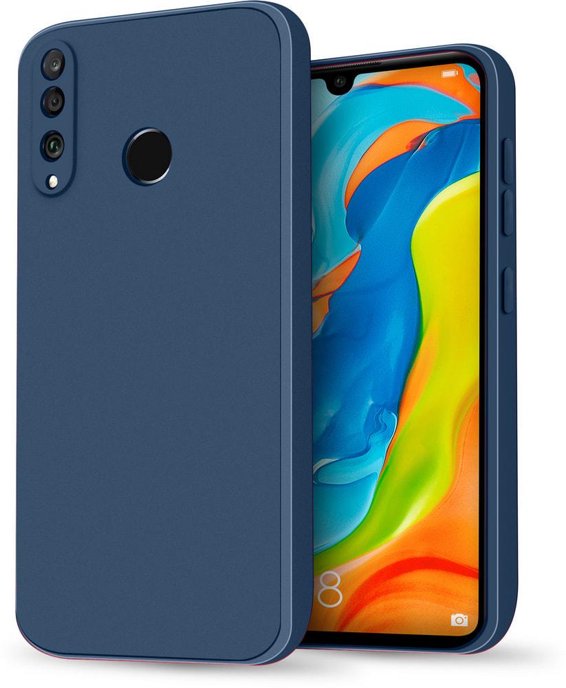 Силиконовый чехол HardCorner Huawei P30 Lite (с микрофиброй) Blue (34789-28) Силиконовый чехол HardCorner Huawei P30 Lite (с микрофиброй) Blue (34789-28)