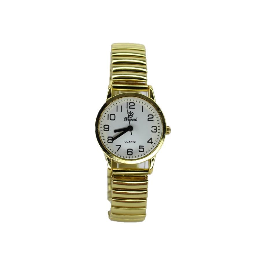 Годинник наручний жіночий Xwei d-28 на браслеті Gold/White Gold (3716)