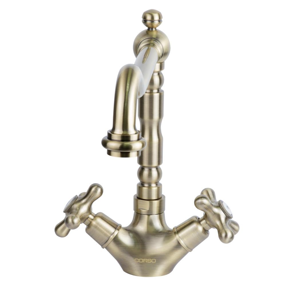 Змішувач кухонний CORSO Бронзовий - фото 2