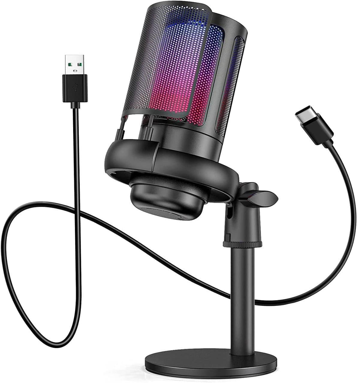 Микрофон игровой Gaming Microfone 8765 с черным фильтром (589506) Микрофон игровой Gaming Microfone 8765 с черным фильтром (589506)