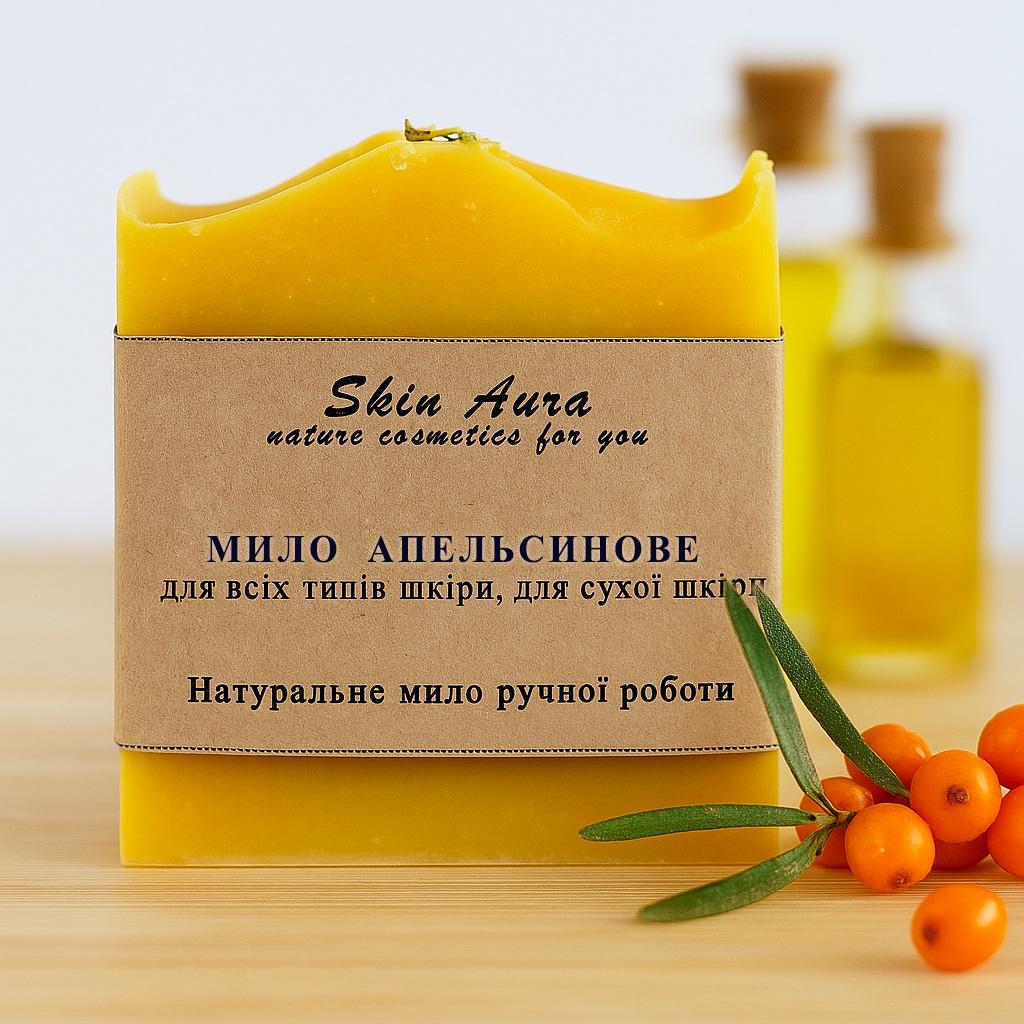 Мыло для тела с облепиховым маслом ручная работа (27575314)