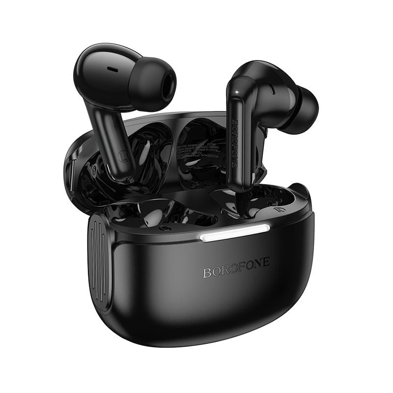 Наушники беспроводные Borofone FQ9 Peaceful true wireless BT headset Black (26474)