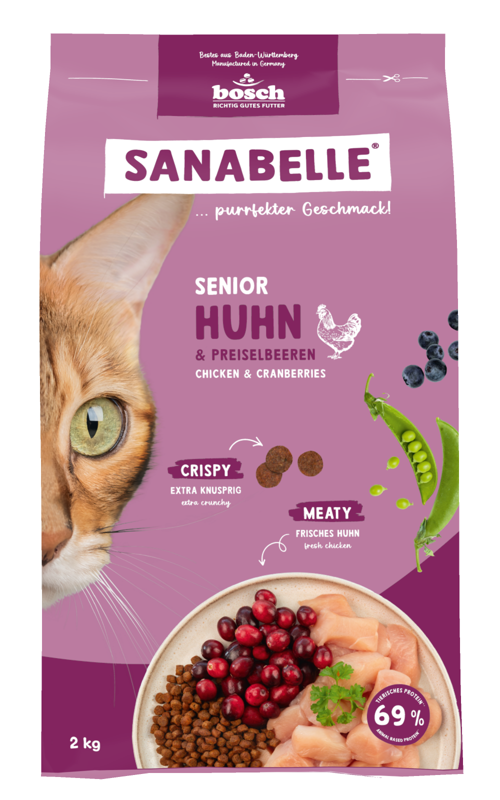 Сухой корм для котов Bosch Sanabelle Senior 2 кг