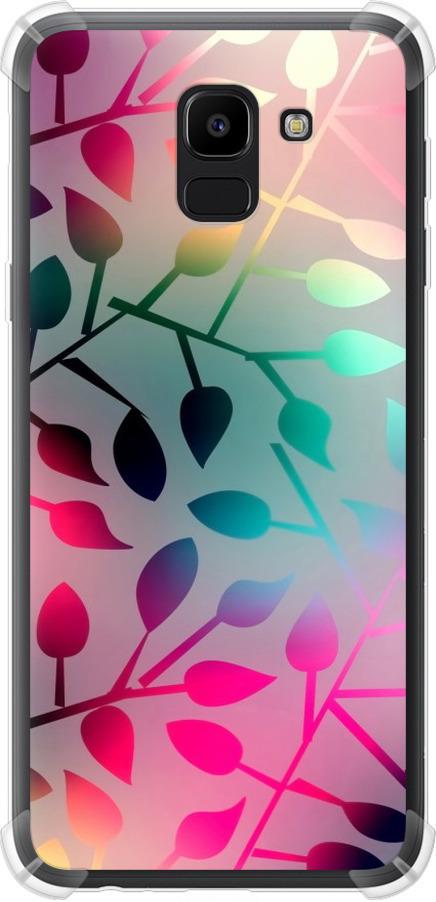 Чехол на Samsung Galaxy J6 2018 Листья (2235sp-1486-42517)