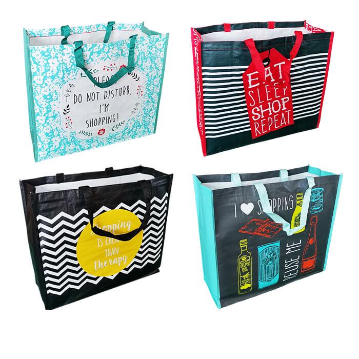 Сумка для покупок без замка 50х43х18 см 10 шт. (0996)