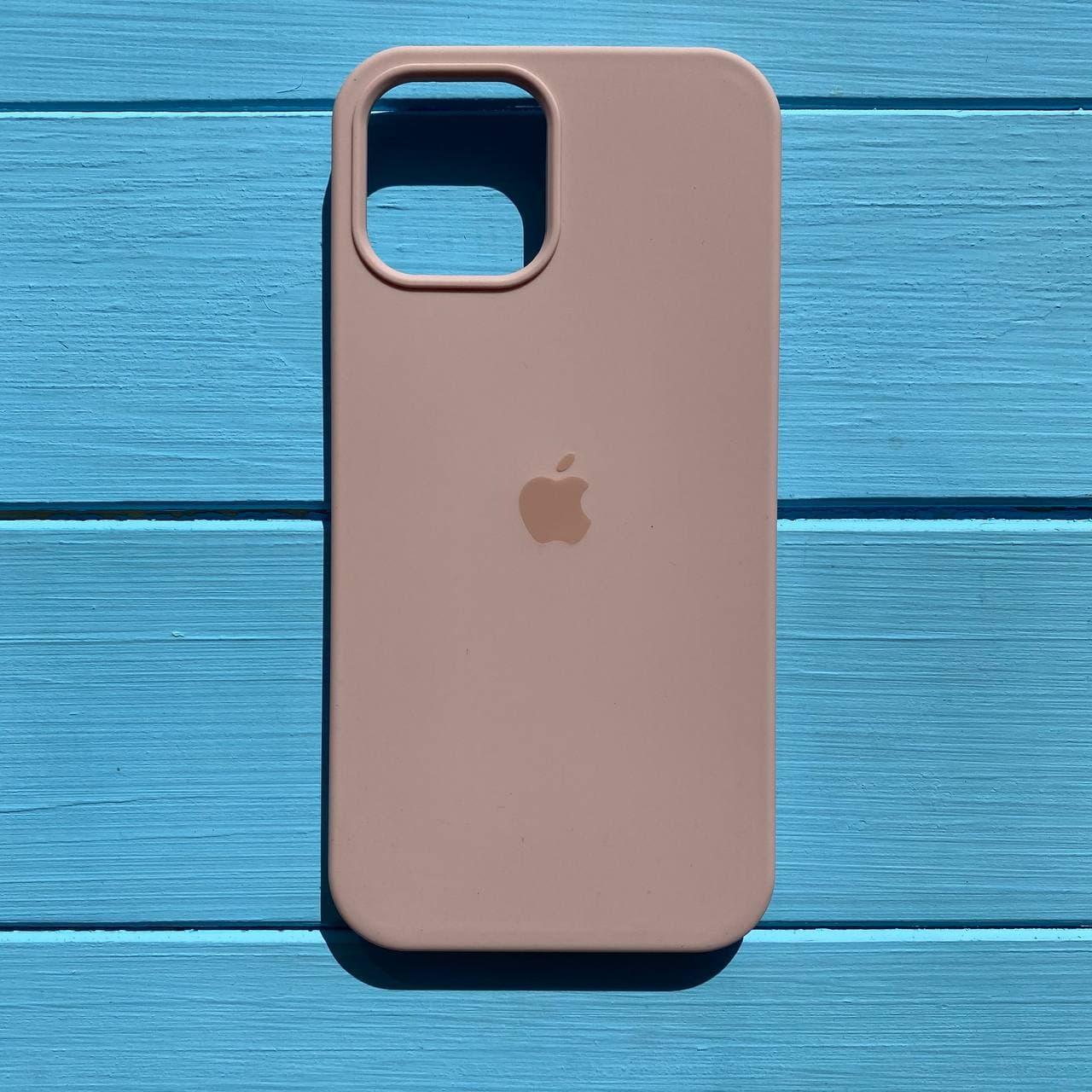 Чехол Silicone Case для Apple iPhone 12 Pro Max Pink Sand