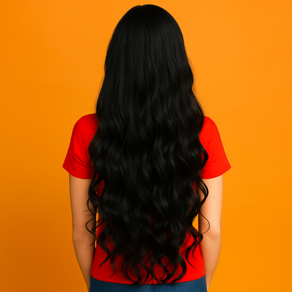 Перука хвиляста фентезі косплей канекалон термостійкий 80 см Брюнет (K0710-5) - фото 2 Перука хвиляста фентезі косплей канекалон термостійкий 80 см Брюнет (K0710-5) - фото 2