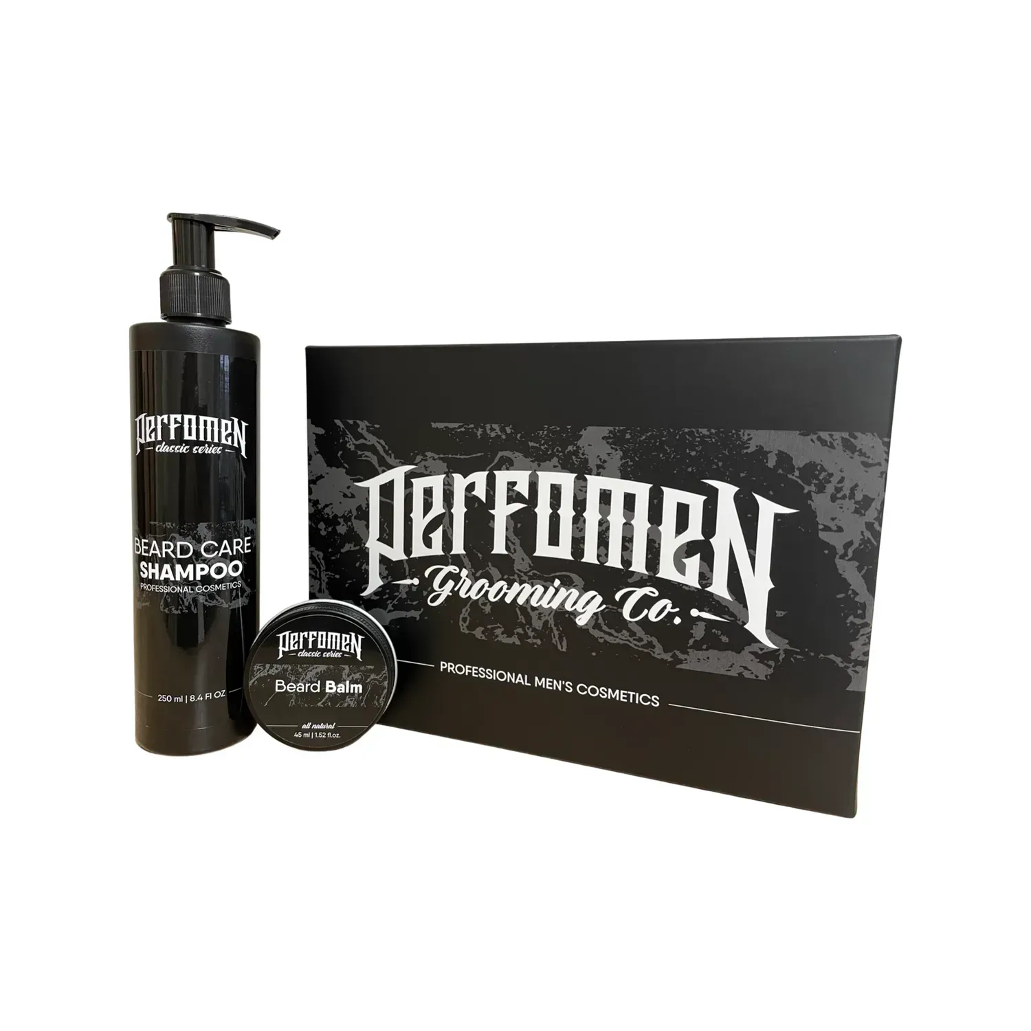 Набор по уходу за бородой PerfomeN Beard Care Shampoo 250 мл/Beard Balm 45 мл