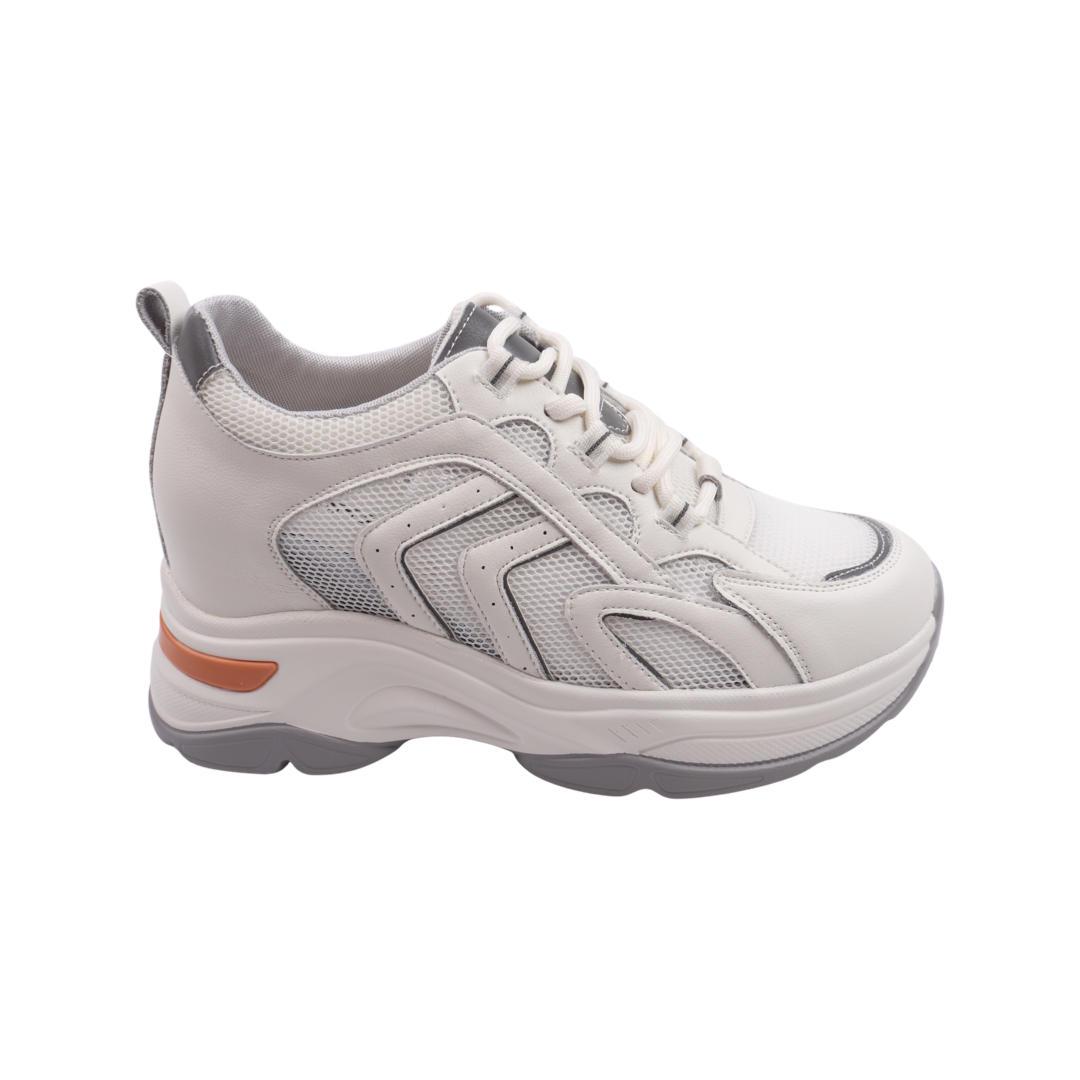 Кросівки жіночі Vikonty зі шкіри р. 40 Білий (364-22LTS) - фото 3