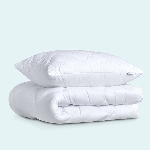 Набор одеяло с подушкой IDEIA Classic 140x210/50x70 см Белый (28092505)