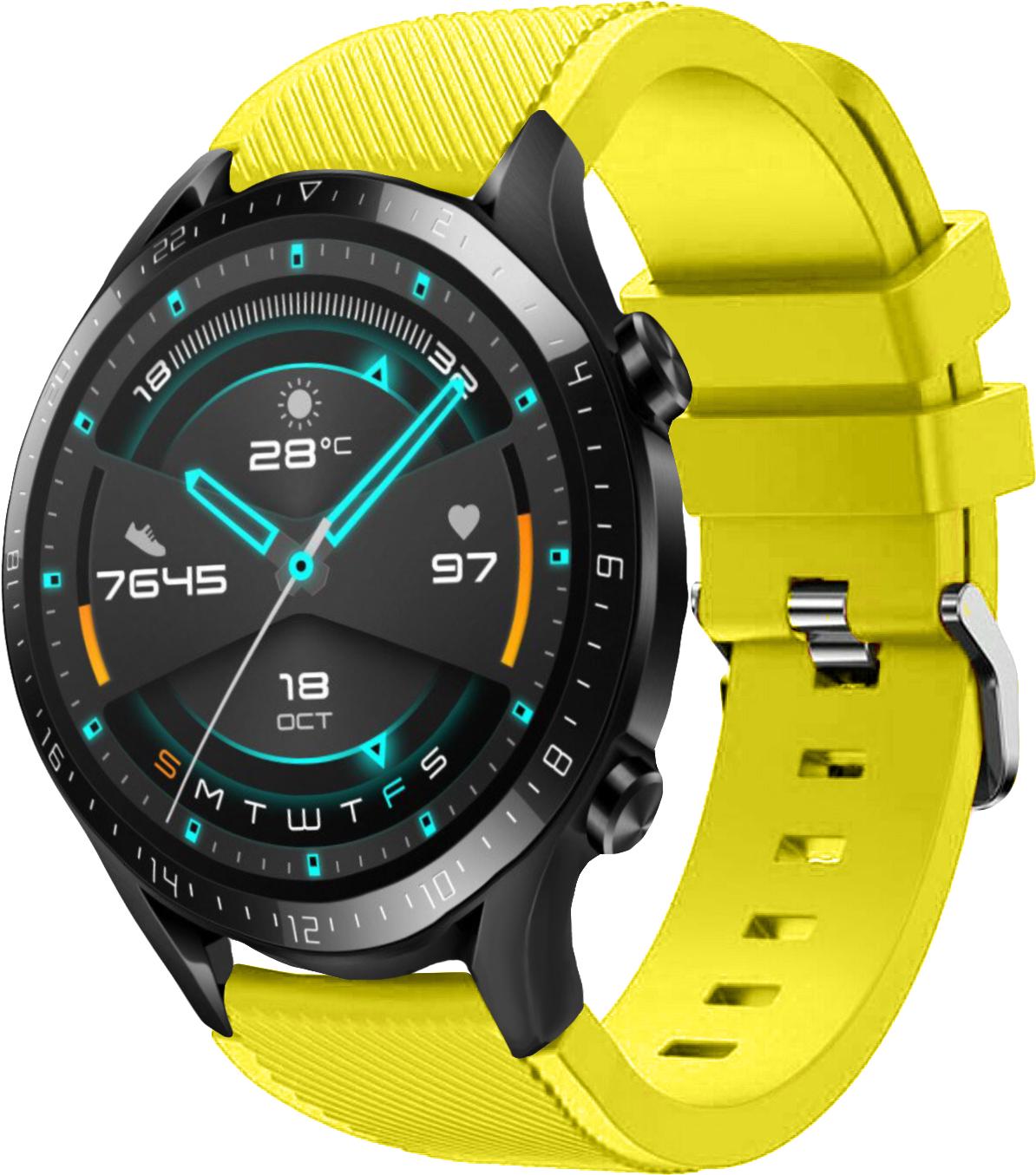 Ремешок Cross для Huawei Watch GT/GT2 22 мм Yellow (16053)