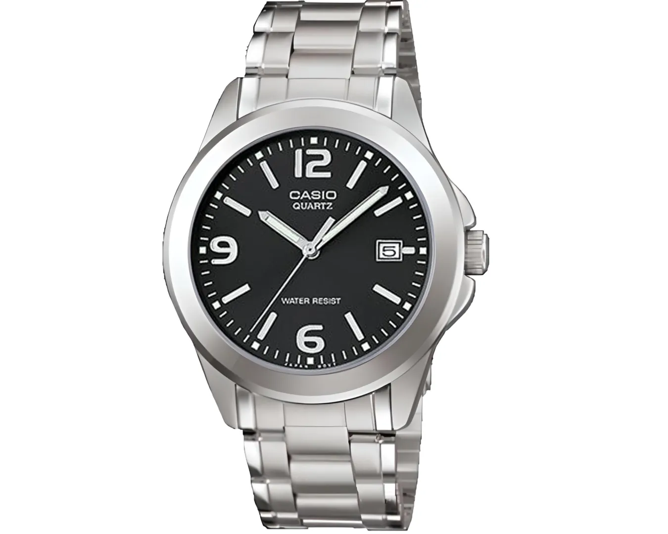 Наручные часы мужские Casio MTP-1215A-1ADF d 38,4 мм Серебряный (2453055151)