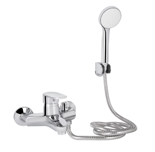Смеситель для ванны Lidz Tani 006 LDTAN006CRM44964 c душевым гарнитуром Chrome (k40)