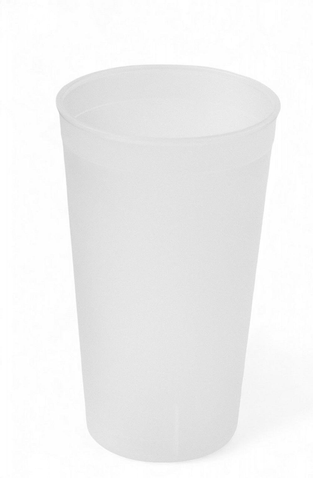 Стакан One Chef прозрачный матовый из полипропилена 400 мл (28584524) - фото 1