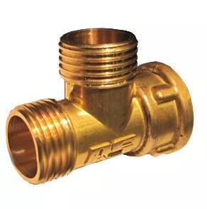 Тройник STA Ц2760 латунь наружная-внутренняя-наружная 1/2" (127842) - фото 2