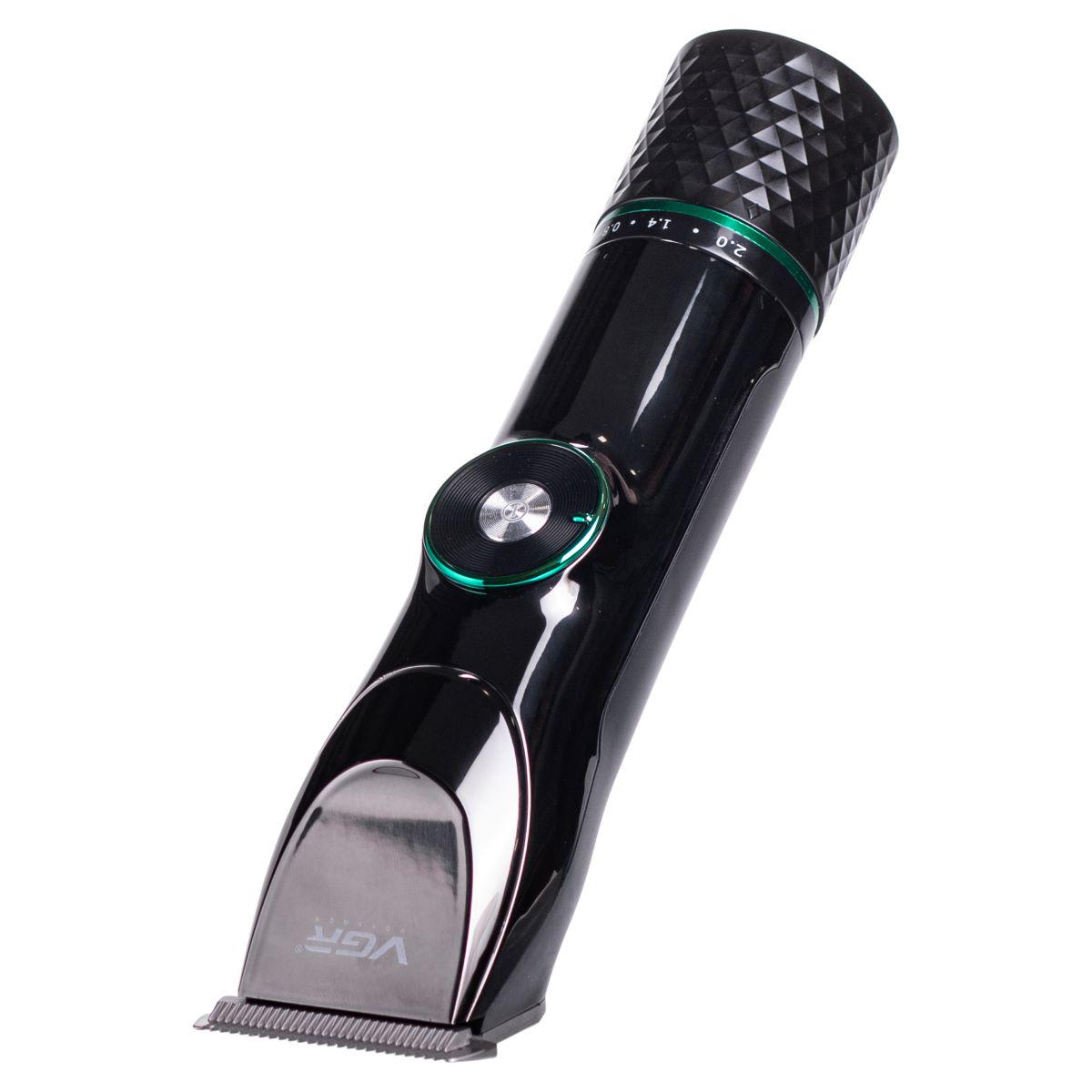 Машинка для стрижки VGR V-256 волос и бороды с LED-дисплеем и подставкой (7364) - фото 11 Машинка для стрижки VGR V-256 волос и бороды с LED-дисплеем и подставкой (7364) - фото 11