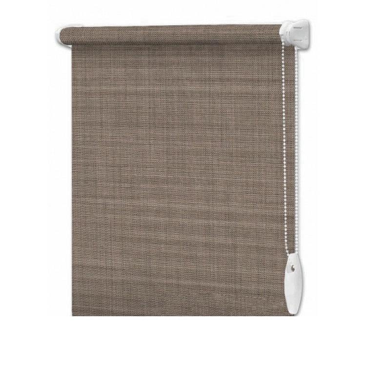 Рулонная штора термо blackout Wenster Меланж ВО 11 75х160 см открытого типа Коричневый (39019933)