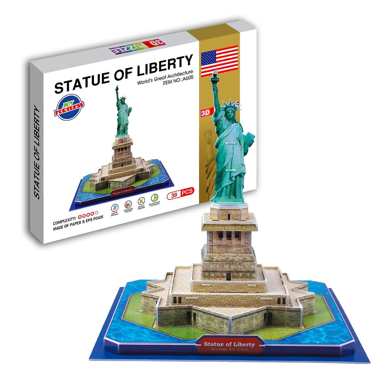 Пазл-конструктор 3D Joy Fortress Статуя Свободы (1950415062) Пазл-конструктор 3D Joy Fortress Статуя Свободы (1950415062)