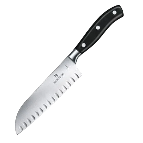 Нож Santoku Victorinox Grand Maitre Vx77323.17G универсал 17 см Черный (583679) Нож Santoku Victorinox Grand Maitre Vx77323.17G универсал 17 см Черный (583679)