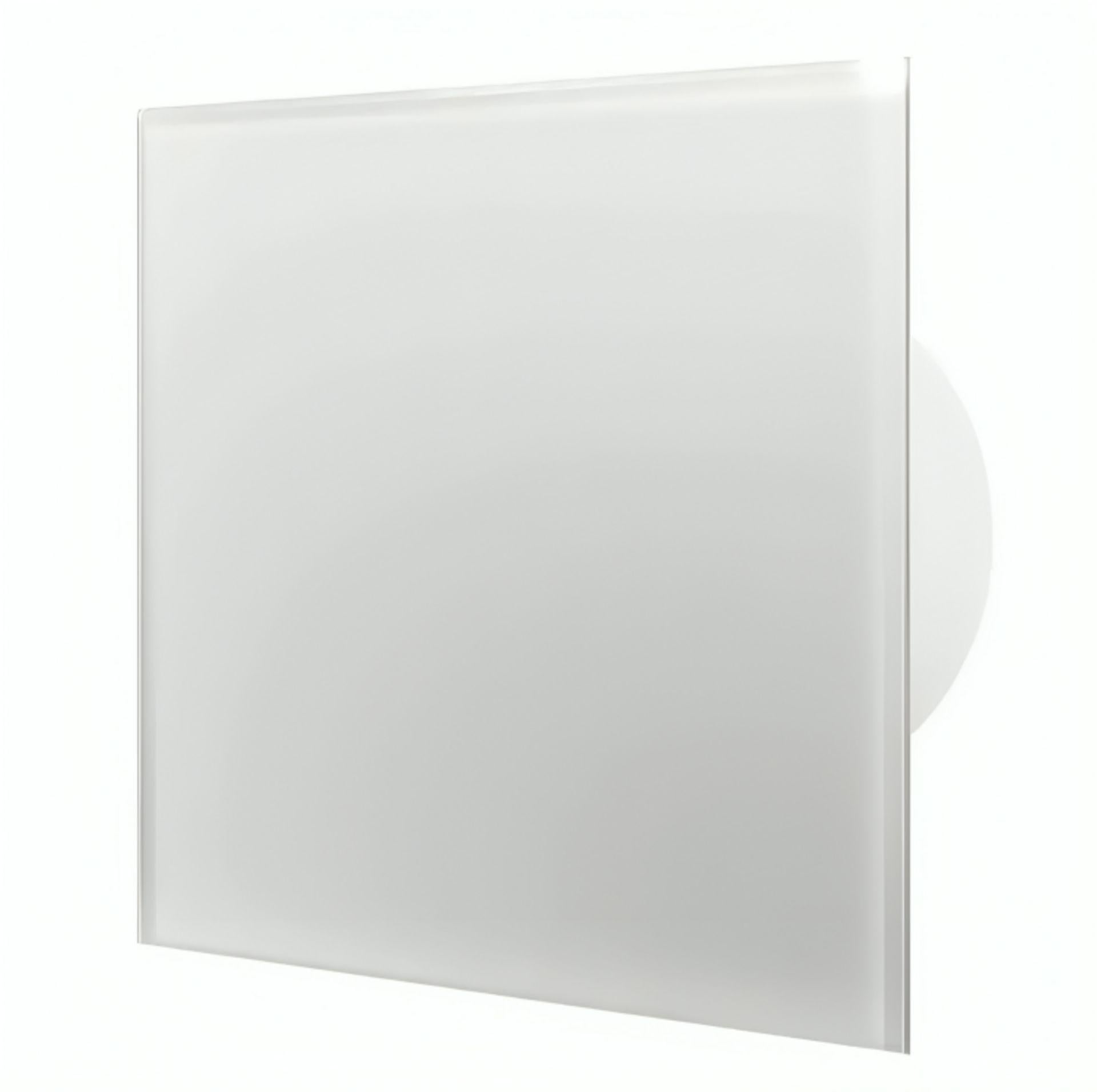 Вентилятор осьовий витяжний Ostvent Art Glass 120S White (VT853) Вентилятор осьовий витяжний Ostvent Art Glass 120S White (VT853)