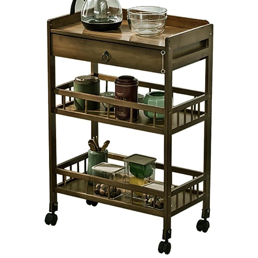 Столик сервірувальний з дерева Інгерс Капучино (ЭТК-003209)