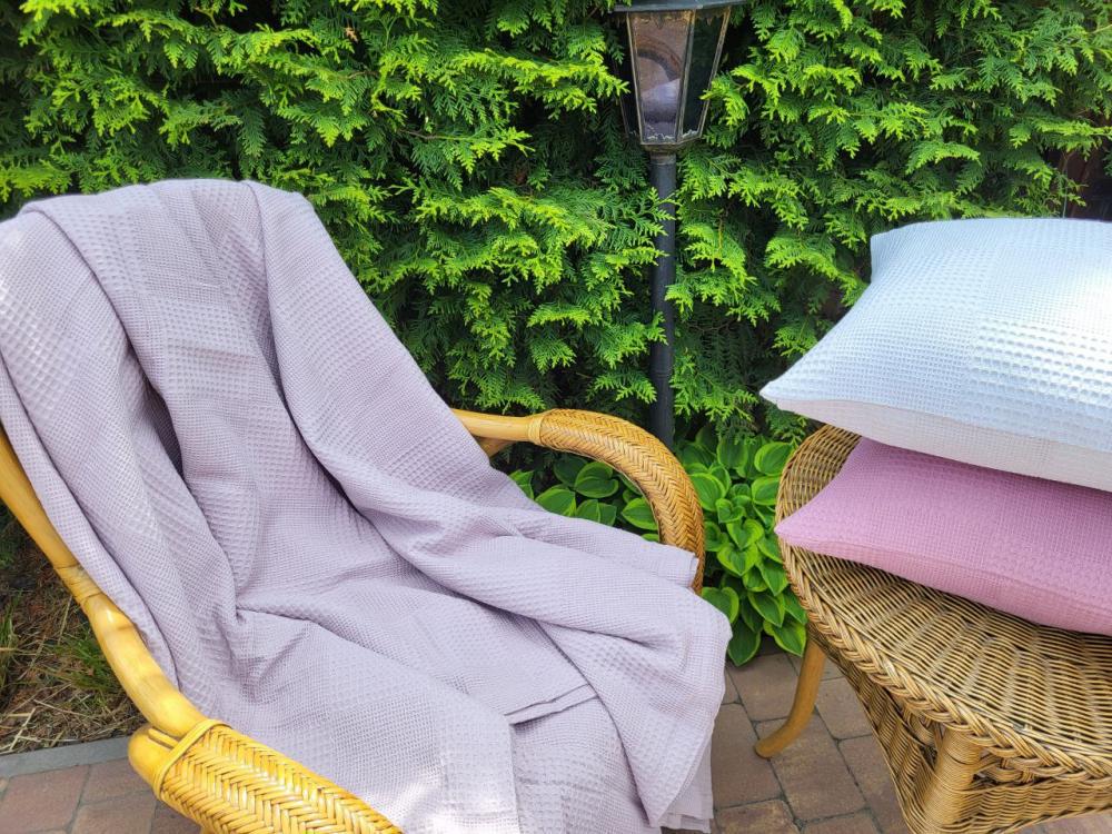 Покрывало Пике Вафелька 160x220 см Пудровый (11199) - фото 5 Покрывало Пике Вафелька 160x220 см Пудровый (11199) - фото 5