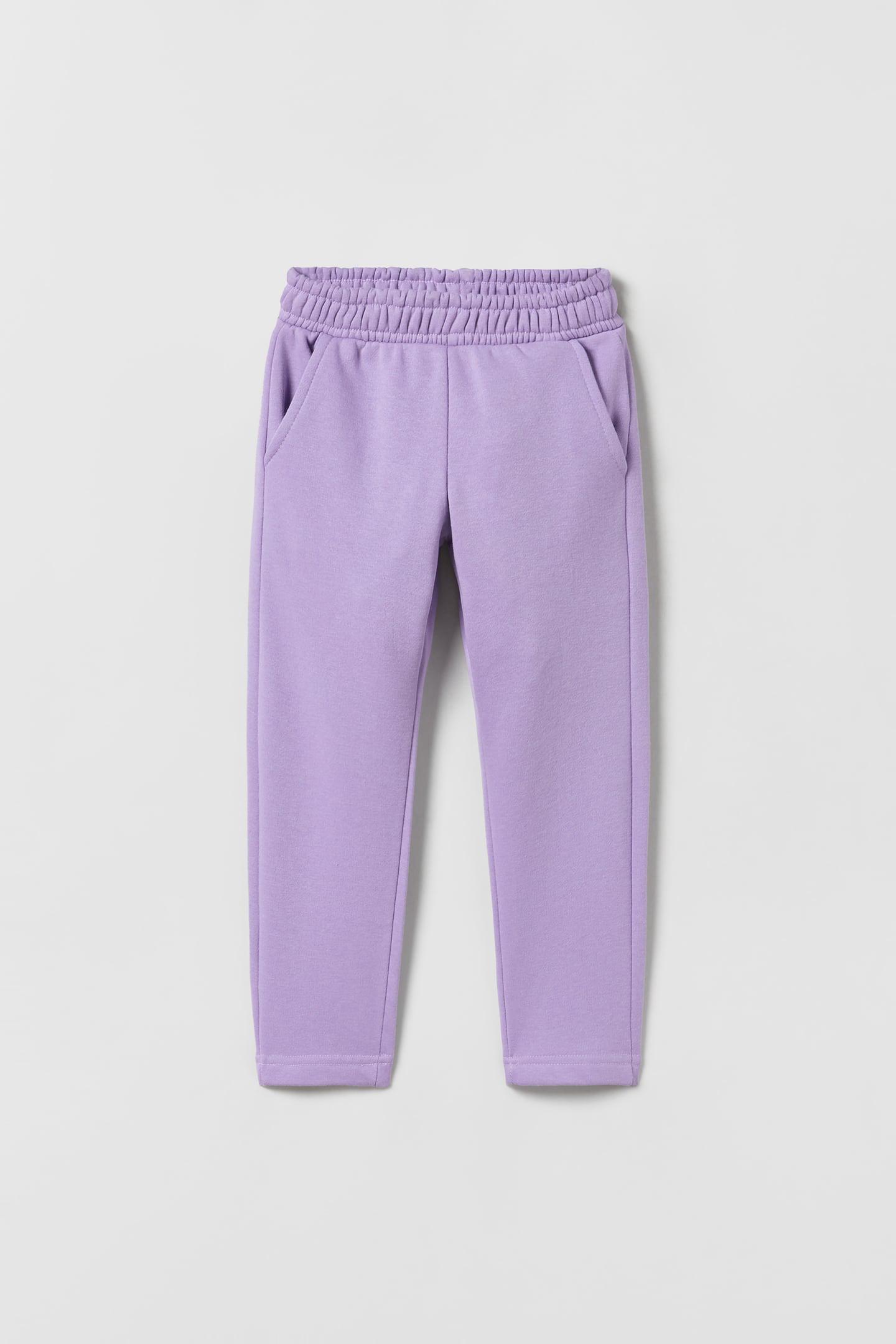 Спортивные штаны для девочки Zara р. 164 Лиловый (0257607612)