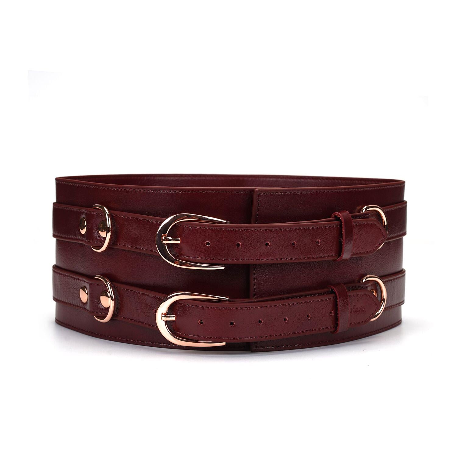 Пояс для бондажа кожаный Liebe Seele Waist Cuff M Size CherryLove Wine Red (SO9461) Пояс для бондажа кожаный Liebe Seele Waist Cuff M Size CherryLove Wine Red (SO9461)
