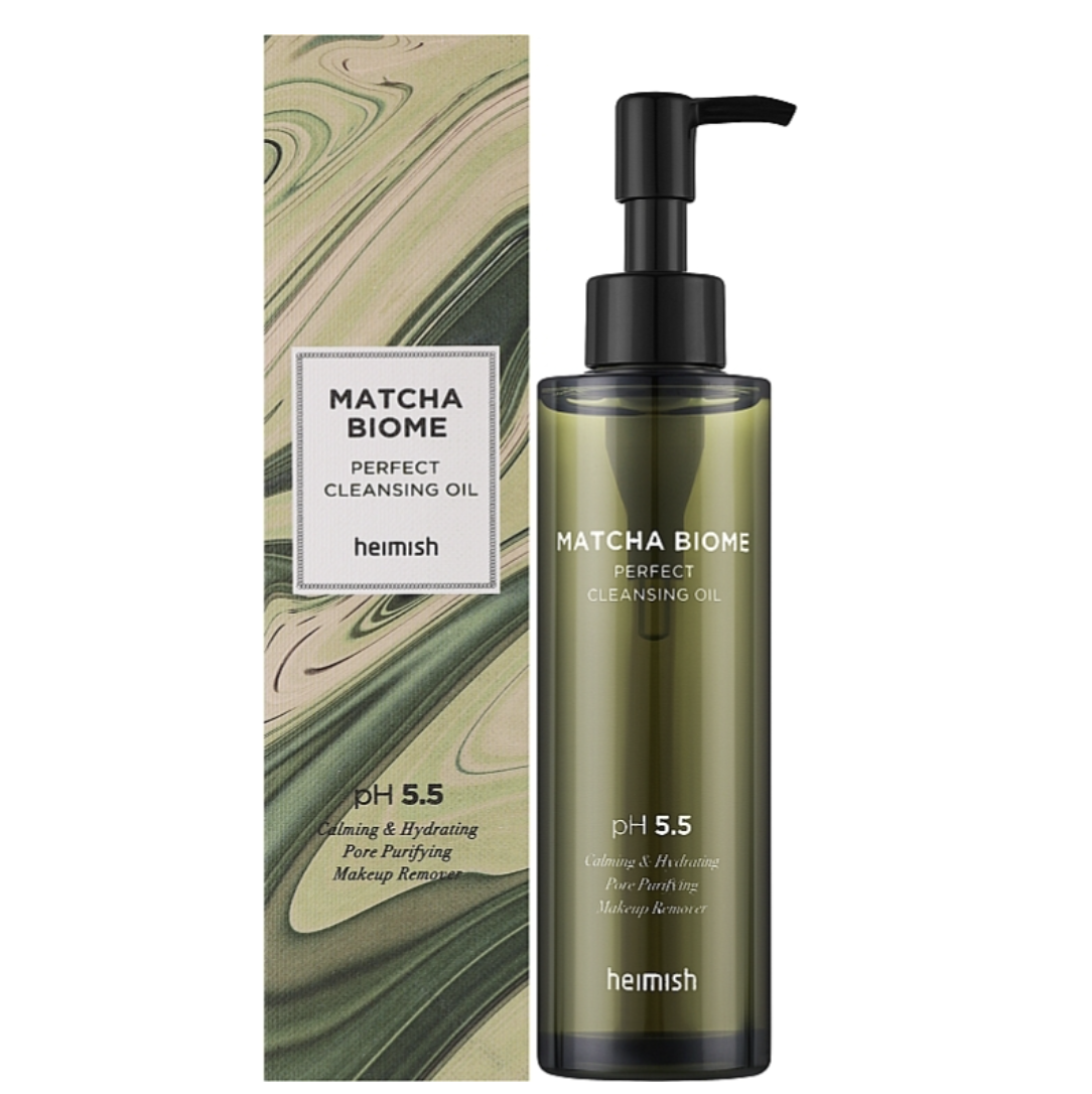 Олія гідрофільна з екстрактом матчі та пробіотиками Heimish Matcha Biome Perfect Cleansing Oil 150 мл (2392337790)