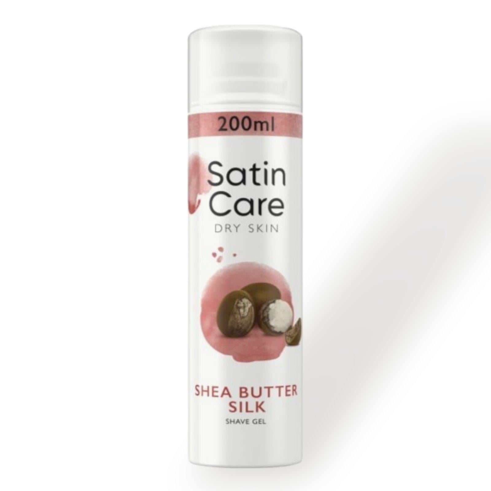 Гель для гоління жіночий Gillette Satin Care Dry Skin з олією ши 200 мл