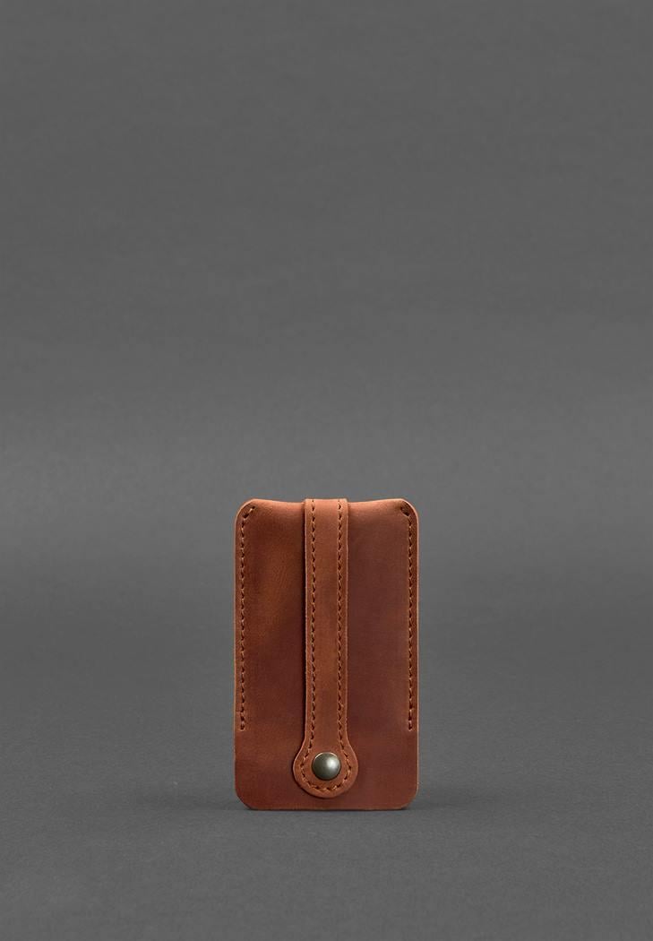 Ключница кожаная 1.0 Crazy Horse Светло-коричневый (A-027207)