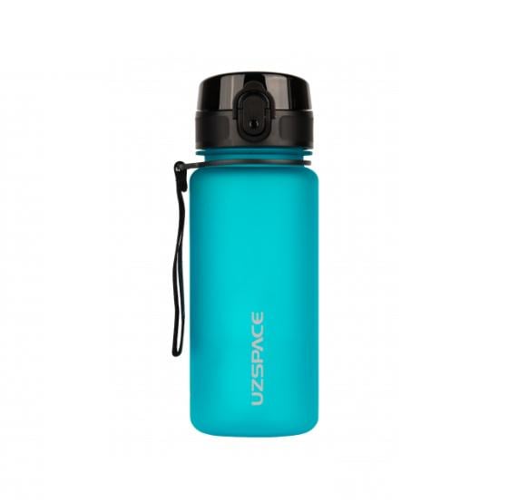 Пляшка для води з дозатором UZSPACE для спорту 350 мл Blue (697355) Пляшка для води з дозатором UZSPACE для спорту 350 мл Blue (697355)