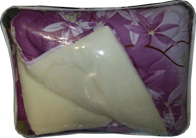 Одеяло евро из овечьей шерсти теплое Лери Макс