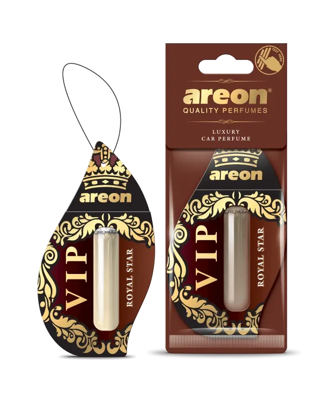 Ароматизатор на зеркало Areon VIP Liquid Royal Star 5 мл (LV04)