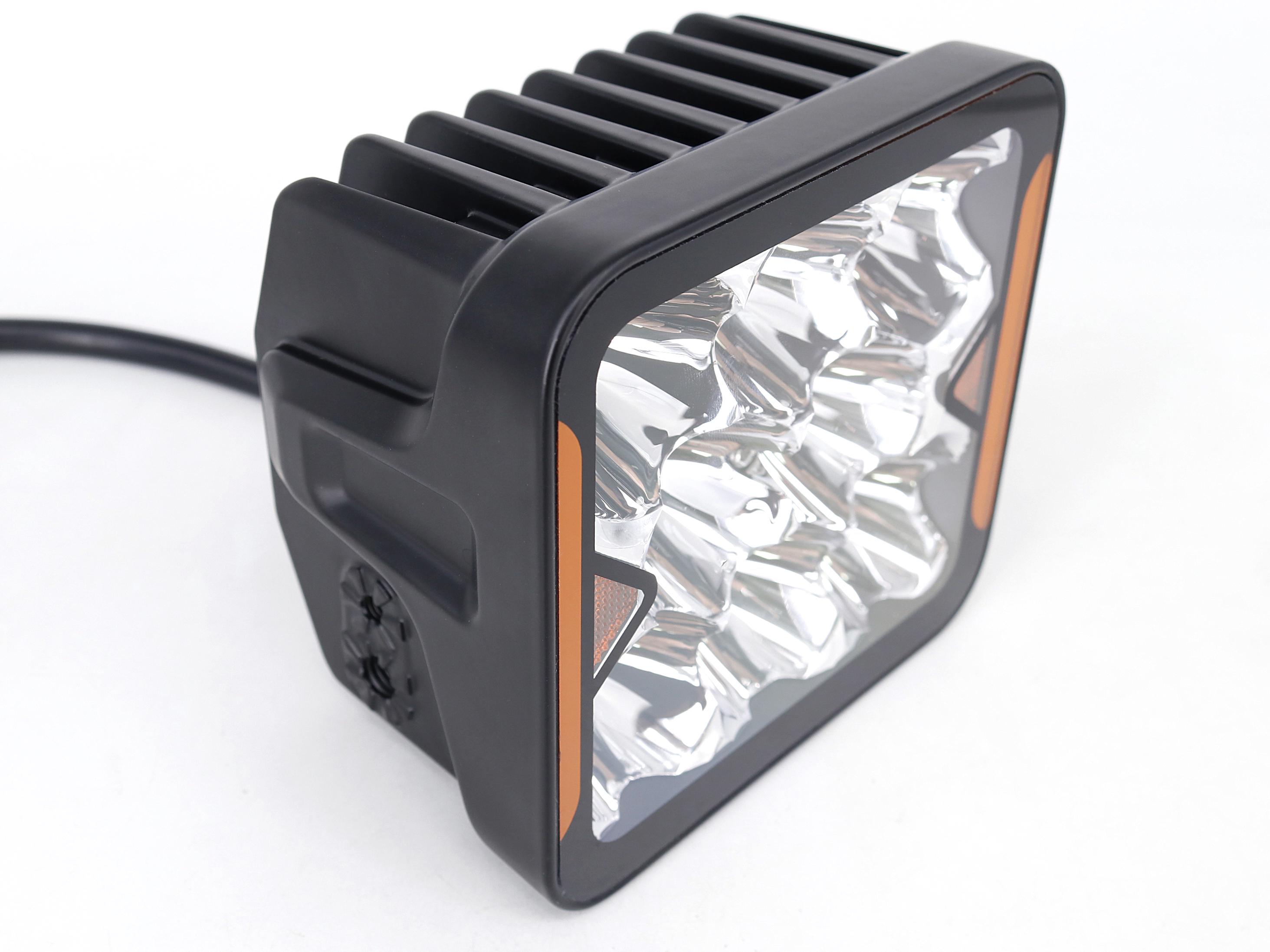 Фари додаткові LED WL SQ-109 DLX 4" SP+DRL 8L-40 W Osr - фото 6