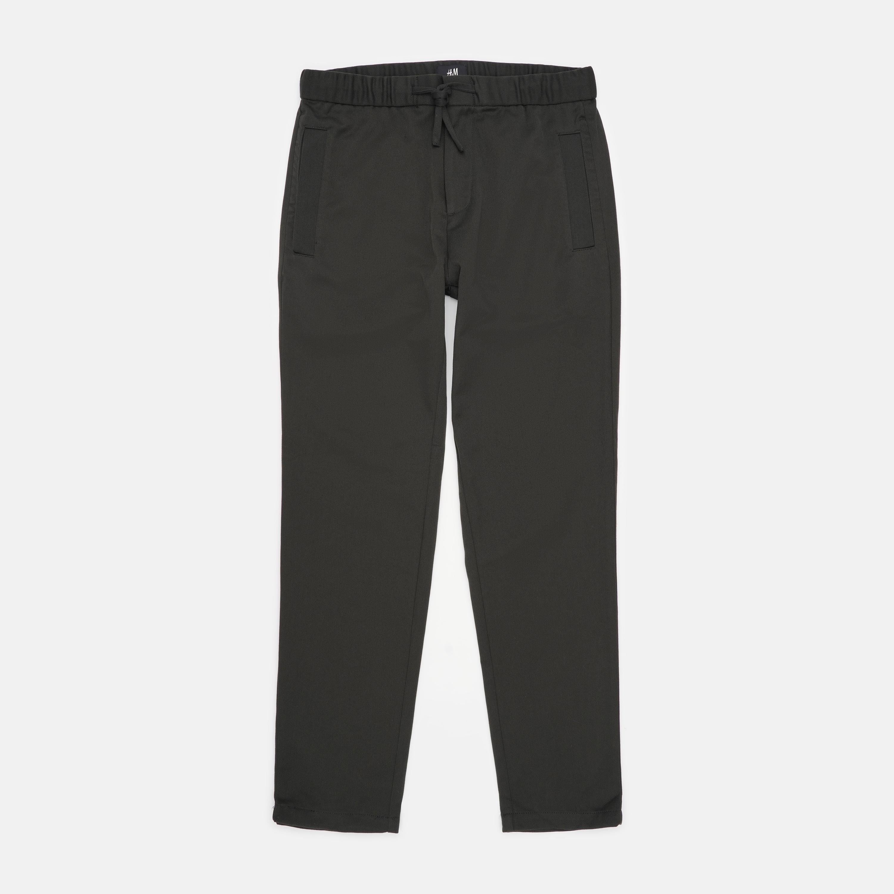 Брюки H&M р.46 Темно-зелений Хакі (A2909411463)