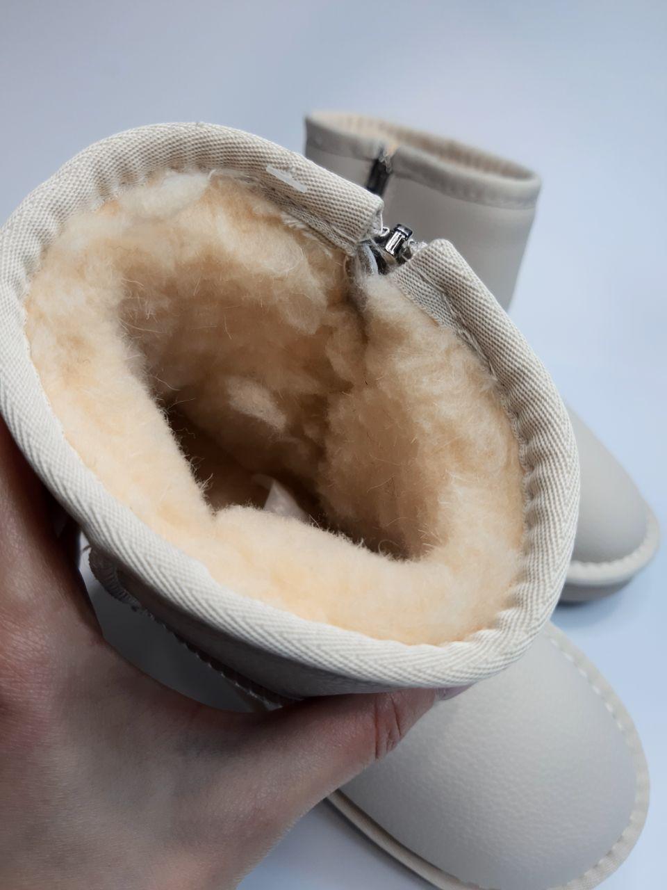 Уги детские ITTS р. 36 22,7 см Бежевый (7808-13) - фото 7 Уги детские ITTS р. 36 22,7 см Бежевый (7808-13) - фото 7