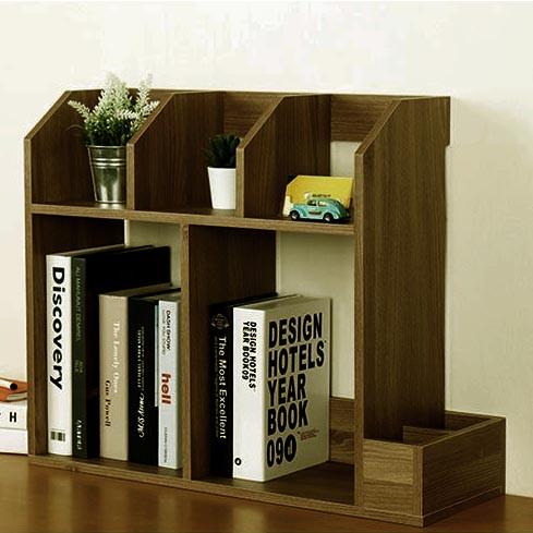 Полка-надстройка настольная из дерева Люмиэль рустикал (АКД-021134)