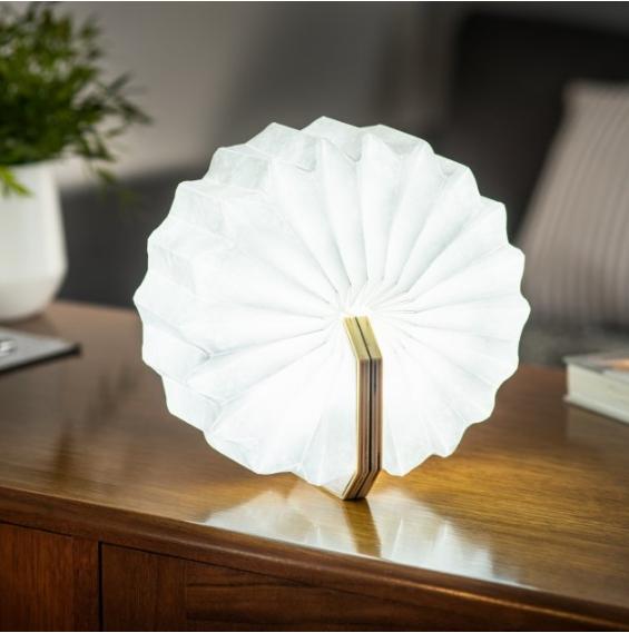 Ночник гармошка Gingko Smart Accordion Дерево бамбук