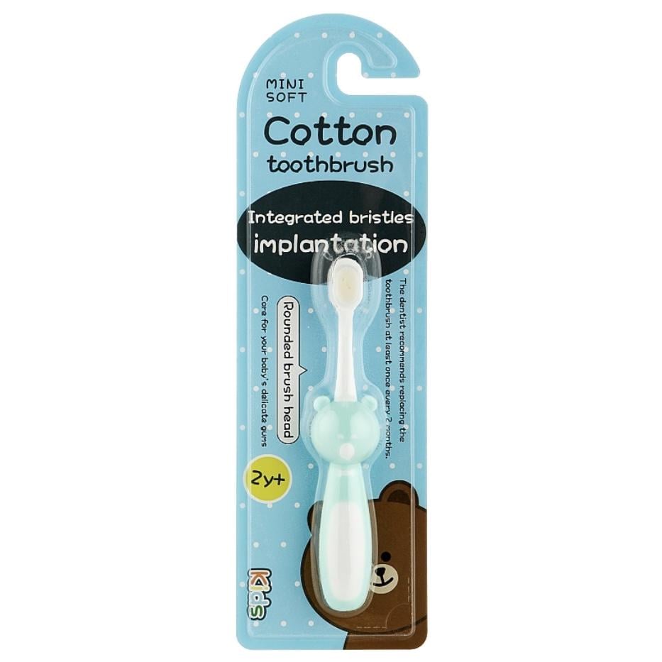 Зубная щетка детская Зеленый (304363864898)