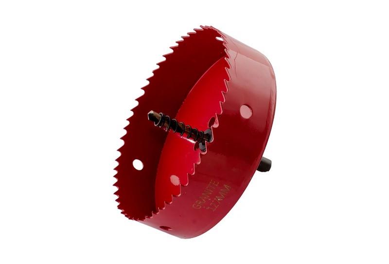 Сверло корончатое Granite HSS M42 биметаллическое127 мм (6-09-127)