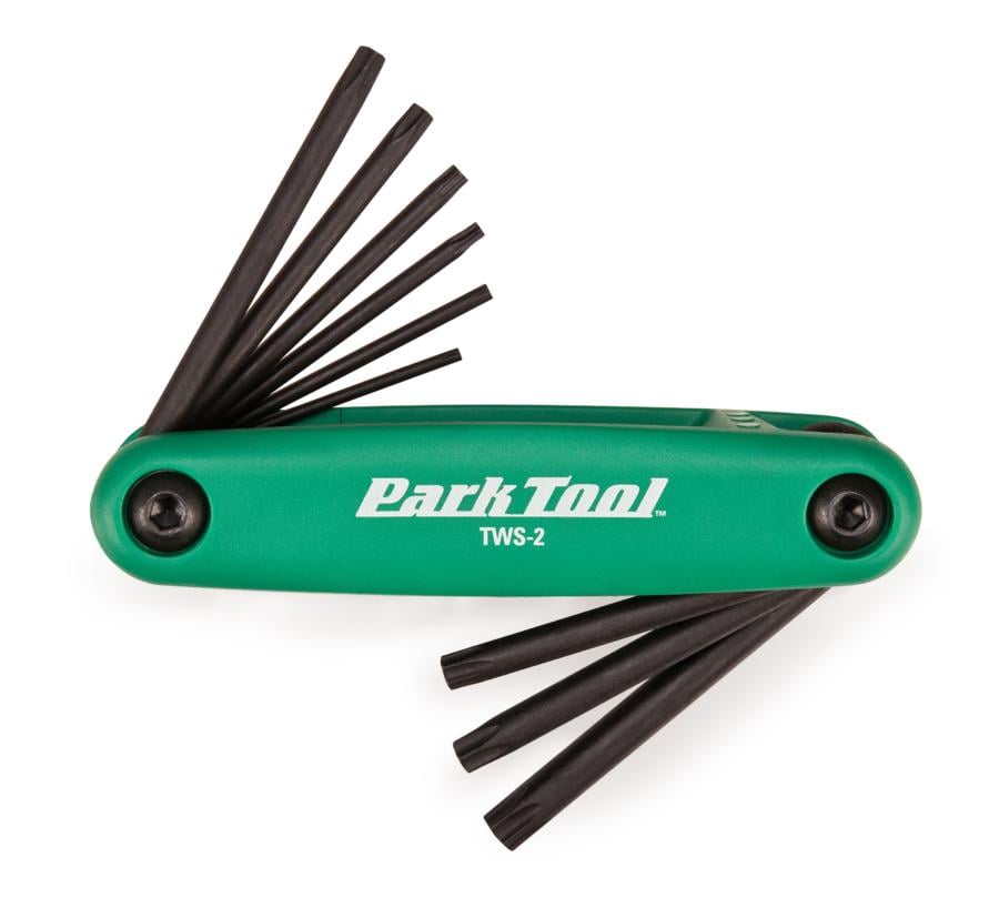 Набір торксів складний Park Tool TWS-2 T7/T9/T10/T15/T20/T25/T27/T30/T40
