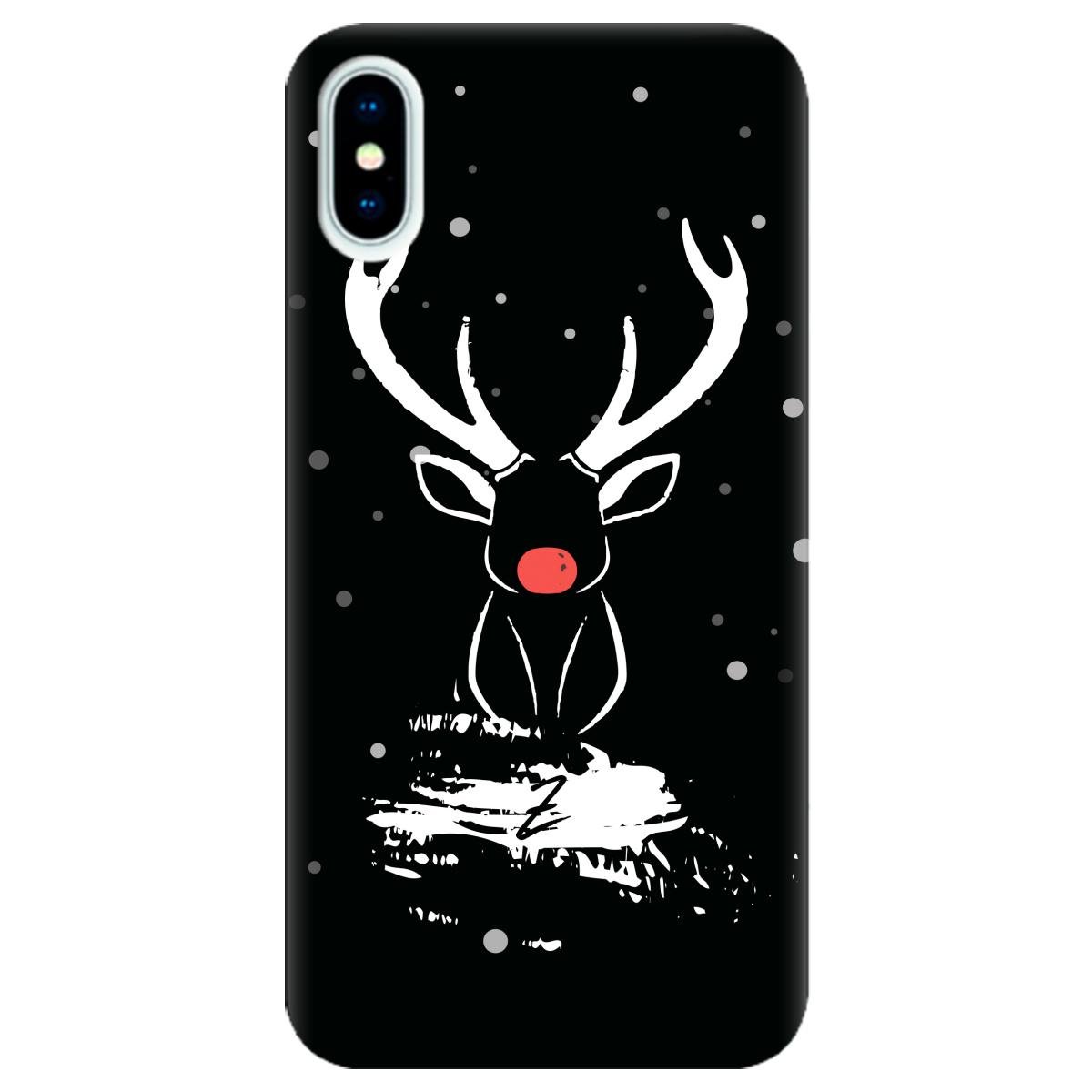 Силіконовий чохол Zorrov для Apple iPhone X - Elk (10290050153033559)